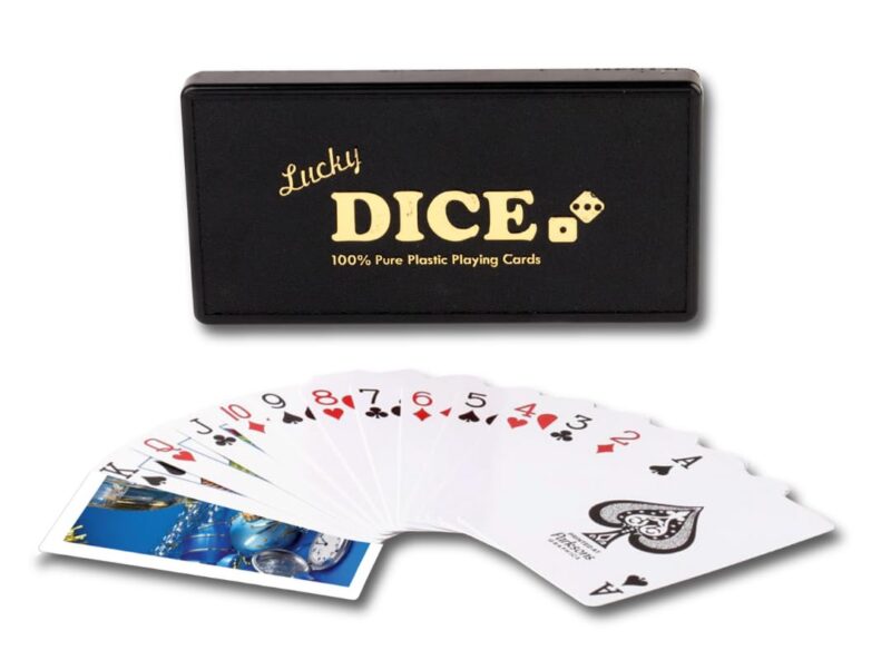 Lucky Dice Waterproof Plastic Playing Cards — Triple Pack — product photo 4
