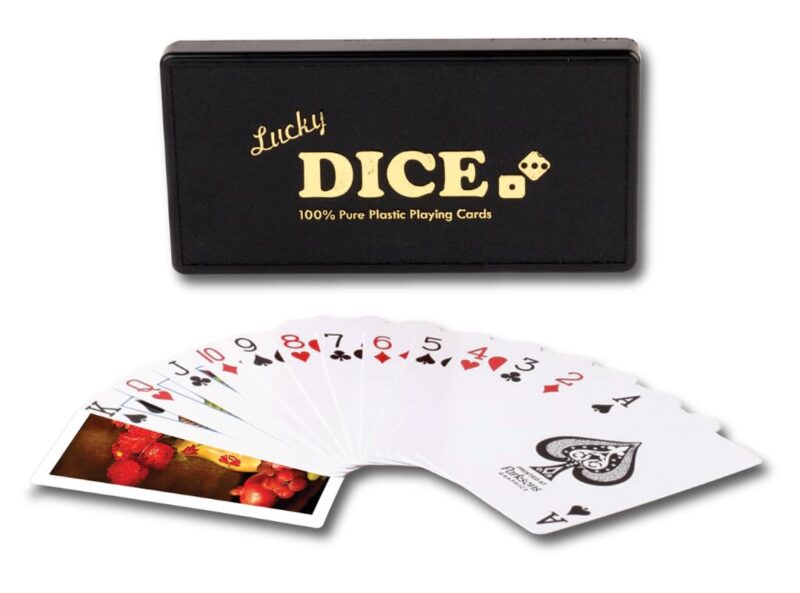 Lucky Dice Waterproof Plastic Playing Cards — Triple Pack — product photo 3