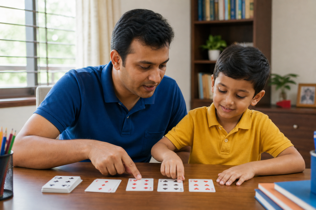 Playing Cards as a Tool for Learning Basic Arithmetic