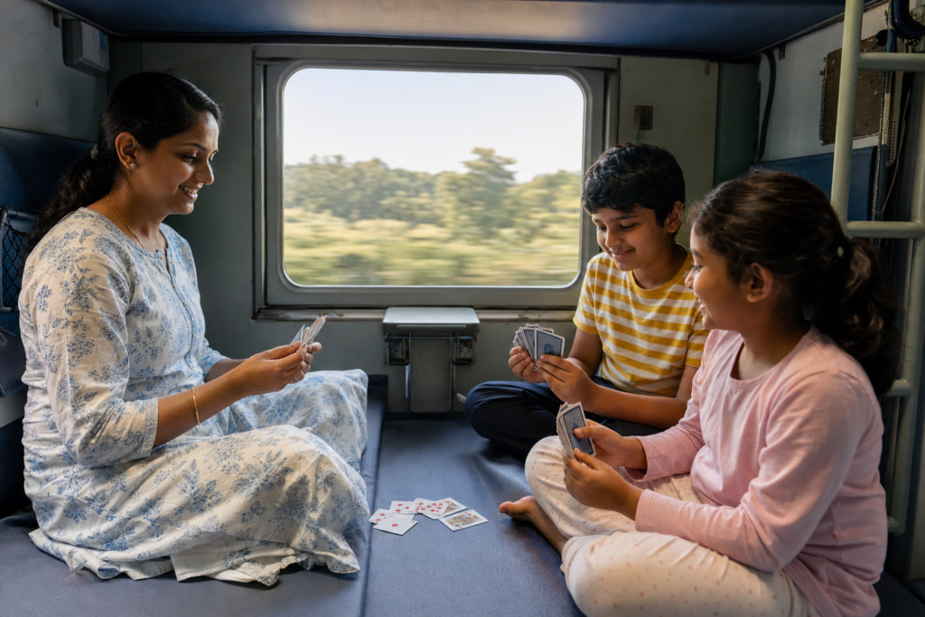 Card Games for a Long Train Trip with Kids