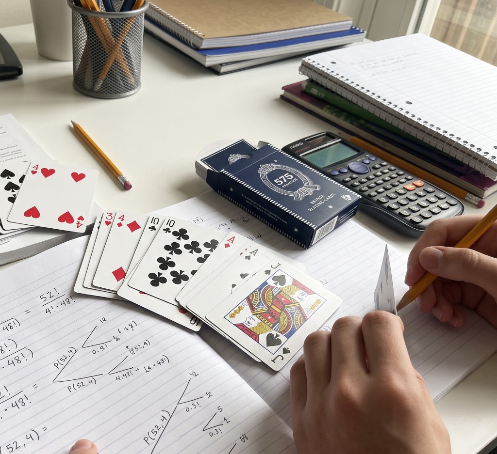 Interesting High School Math Problems Using Playing Cards